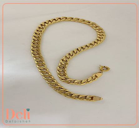 گردنبند طلا مردانه کارتیه